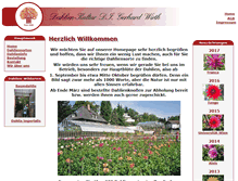Tablet Screenshot of dahlienwirth.at